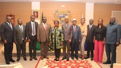 Eugène Mba, maire de libreville