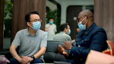Experts chinois et congolais d'Ebola