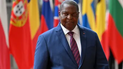 Faustin Archange Touadéra, président depuis 2016 en Centrafrique