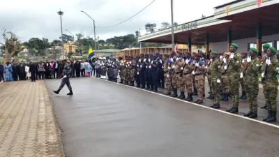 La phase des honneurs militaires