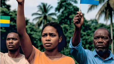 Consommateurs gabonais