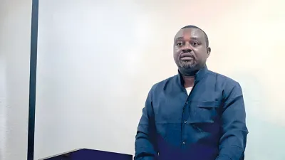 Gérard Ella Nguema, leader du FPG