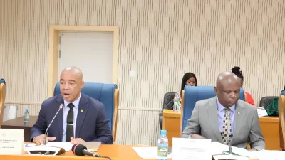 Germain Biahodjow, ministre de la Communication et des Médias