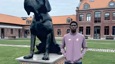Ghislain Ndong Ndong, ici au Centre de formation de Lille