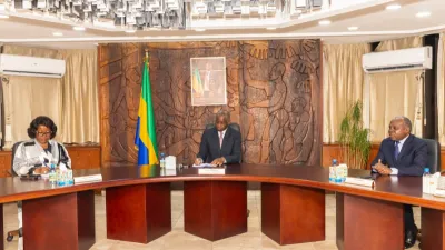 Membres du gouvernement du Gabon