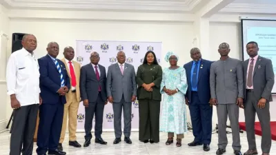 Les membres du groupe parlementaire «Forces Patriotiques»