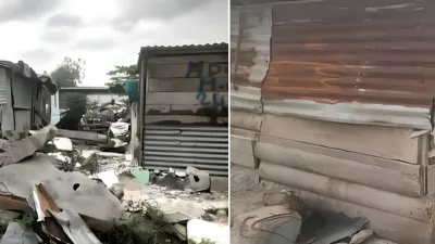 Habitations des déguerpis de Virié II d’Owendo 