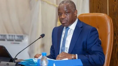 Hermann Immongault, vice-président du gouvernement gabonais