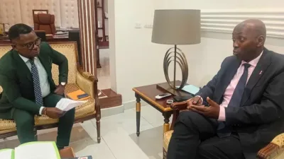 Augustin Emane, ministre de la justice