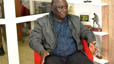 Jean Remy Yama, président du Parti national pour le travail et le progrès (PNTP)