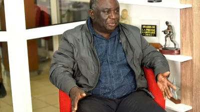 Jean Remy Yama, le président du Parti national pour le travail et le progrès (PNTP)