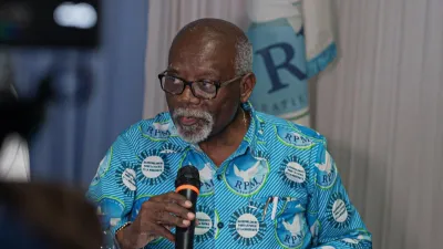 Jean-Robert Goulongana, président par intérim du Rassemblement pour la patrie et la modernité (RPM)