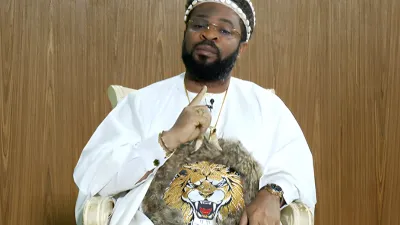 Junior Xavier Ndong Ndong,  président du Conseil national des rites et traditions du Gabon