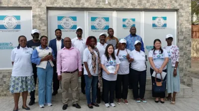 Quelques membres du Bureau de l’association Koica Club Gabon au sortir de l’assemblée générale le mois écoulé