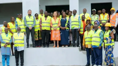 Chantier du laboratoire du contrôle des eaux et des aliments