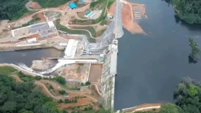 Le barrage de Kinguélé-Aval annoncé à 95 % d’achèvement.