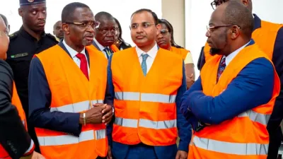 Le ministre des Mines lors de son passage à la RGO.