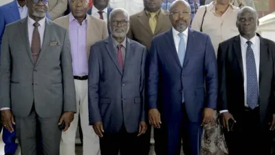 Des leaders des partis politiques de l’opposition lors d’une récente sortie