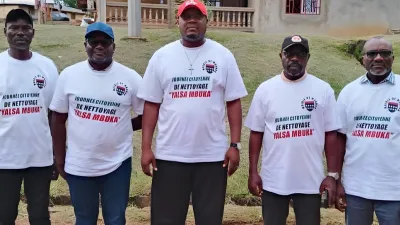 Lebomo Estimé Pédox, maire de moanda 