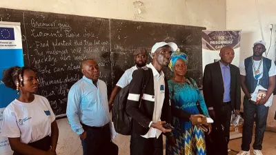 Lionnel Engonga, président de SOS Prisonniers