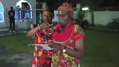 Maître Moubeyi-Bouale, président de l'Association nationale "Maghanga ma Nzambé"