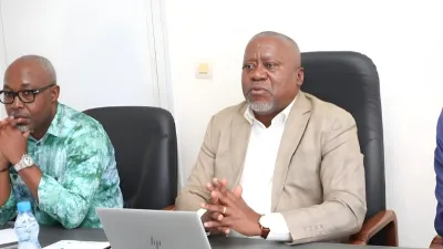  Brice Mbika Ndjambou, président de la Linafp