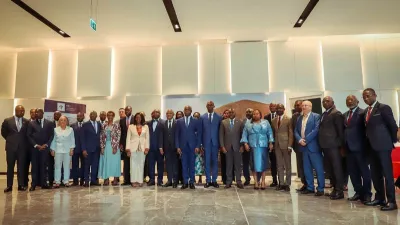 Membres du gouvernement gabonais