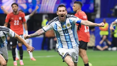 Lionel Messi, footballeur international 