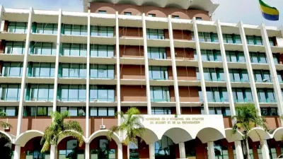 Une vue du ministère de l’Économie, des Finances, de la Dette et des Participations