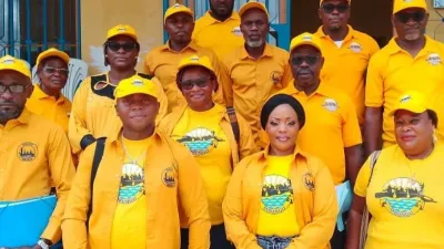 Le bureau directeur de l’association Mbungu.