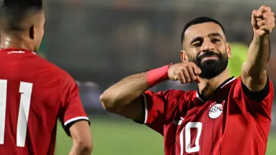 Mohamed Salah, footballeur international égyptien 