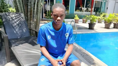 Noguy Nlemadielemane, capitaine des panthères U17