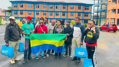 Membres d'ONG gabonaises à Cotonou