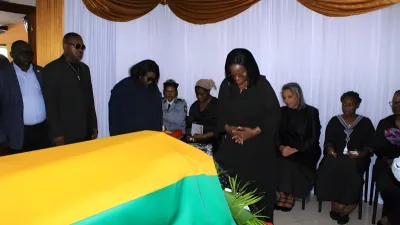 Obsèques d'Emmanuel Ondo Methogo