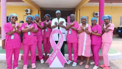 Koulamoutou : le CHR Paul-Moukambi mobilisé pour la prévention du cancer du sein