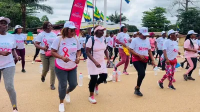 Octobre Rose : le bon geste de Gildas Bivouli Bivouli en faveur des femmes de Mouila