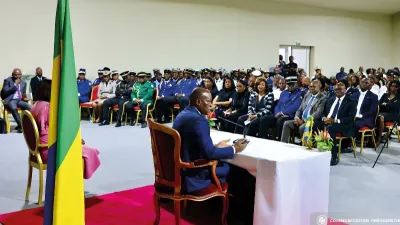 Brice Clotaire Oligui Nguema et la diaspora gabonaise en Côte d'Ivoire