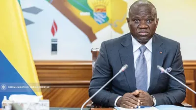 Brice Clotaire Oligui Nguema, président du Gabon