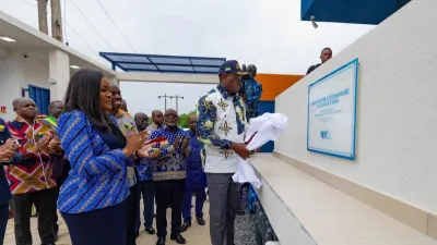Brice Clotaire Oligui Nguema, président du Gabon, inaugure le 1er data center gabonais