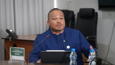 Directeur général de la CNSS, Dr Olivier Rebienot Pellegrino.