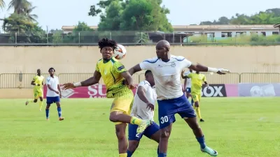 Match Oyem AC face à Vautour Club