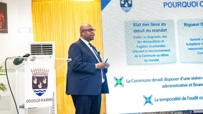 Pascal Houangni Ambouroue, Maire de port-gentil