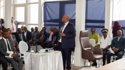 Pascal Houangni Ambouroue, Maire de port-gentil