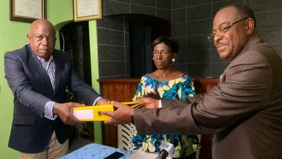  Passation de charges entre Anaclet Taty et Jacques Obame Essono à la FGA