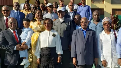 Personnel de l'hopital Schweitzer de lambaréné