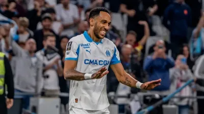 Pierre-Emerick Aubameyang, footballeur international gabonais
