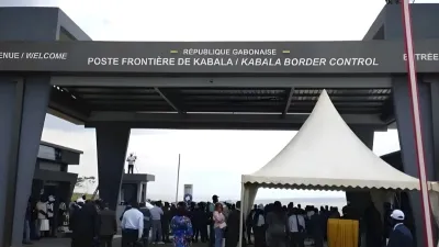 Poste frontalier moderne de Kabala