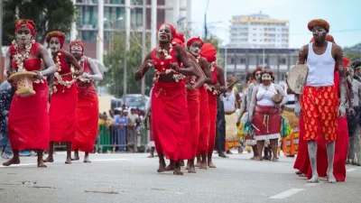 Un instantané de la fête des cultures à Jean Paul II