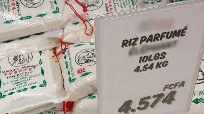 Prix du riz dans les grandes surfaces