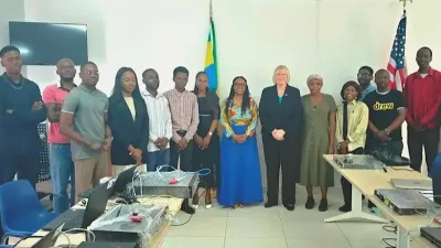 Au terme de la visite d’une responsable de l’ambassade des USA.